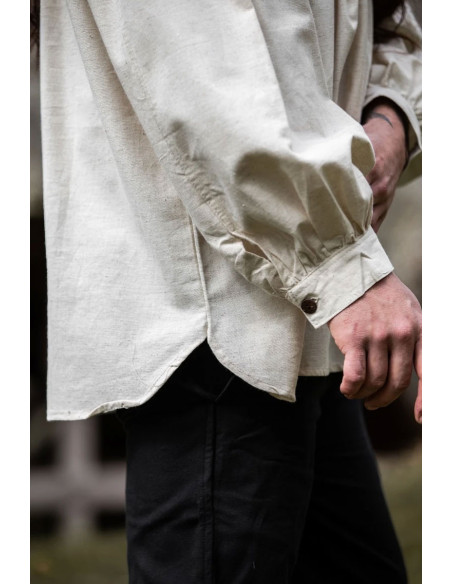 Camisa medieval larga Oswald, cor...