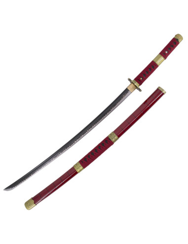 Conjunto de katanas forjadas à mão Zoro Roronoa, One Piece ⚔️ Loja