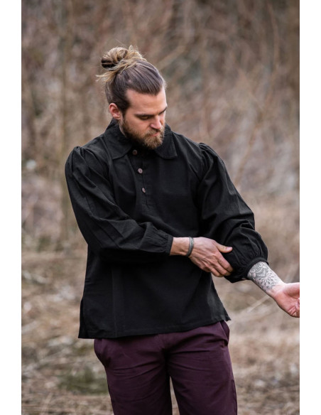 Camisa medieval modelo Ferdinand, cor...