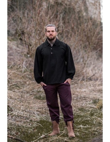 Camisa medieval modelo Ferdinand, cor...