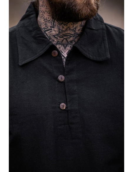 Camisa medieval modelo Ferdinand, cor...