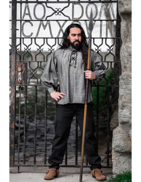 Camisa medieval modelo Leopold, cor...