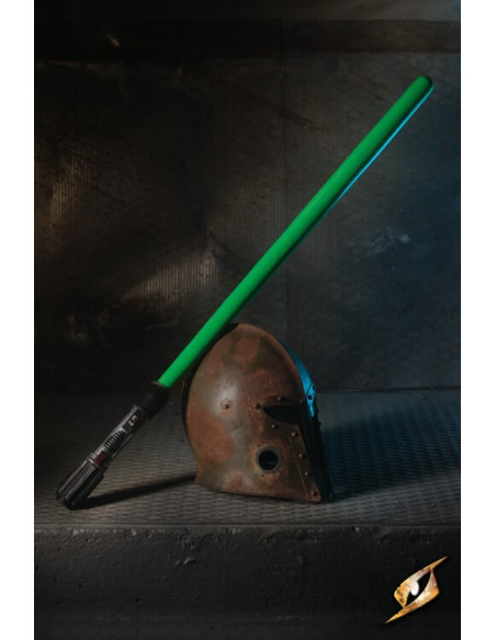 Espada Laser Vilão, cor verde, 100 cm.