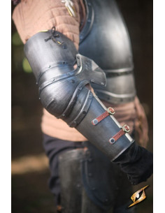 Protetores de braço de aço preto da série Captain, Epic...