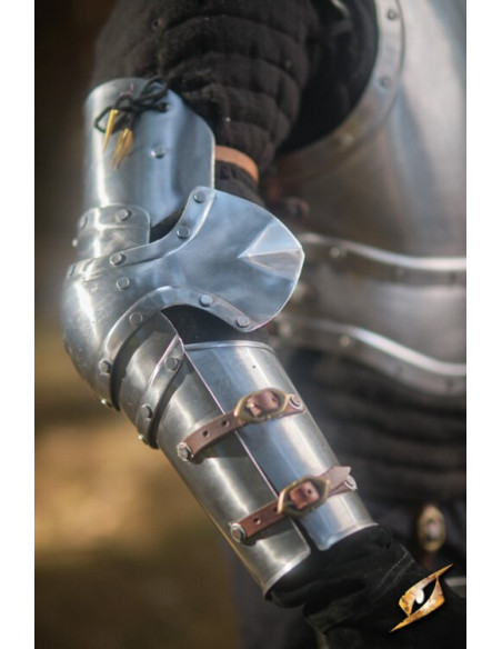 Conjunto completo em aço polido da...