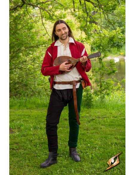 Legging vintage épica de lã preta