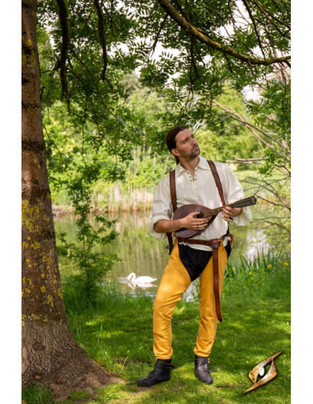 Leggings vintage de algodão em...