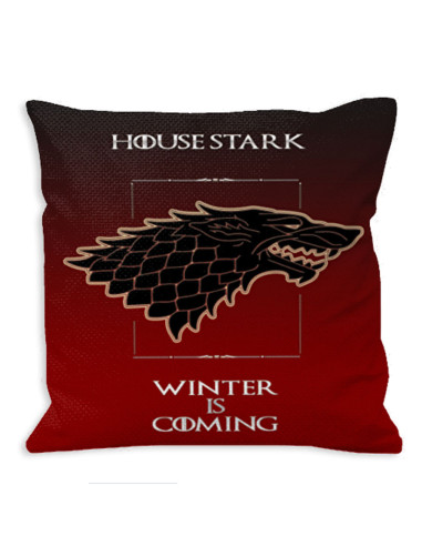 Almofada Game of Thrones House Stark
 Tamanho-35x35 cms. Material-Oxford