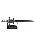 Espada em miniatura de World of Warcraft Frostmourne com suporte