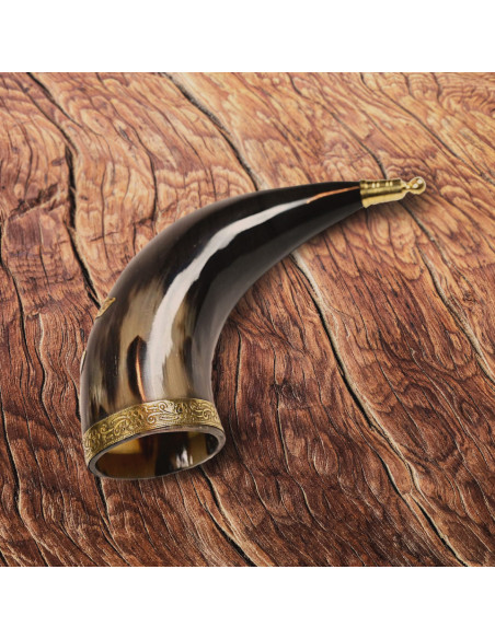 Chifre de Thor viking com pulseira de...