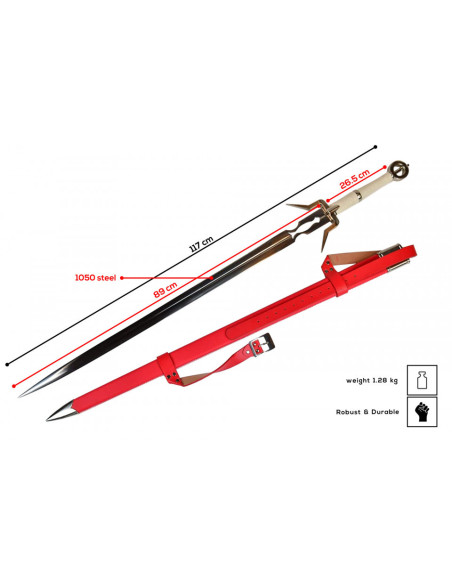 Espada forjada à mão de Ciri de The...