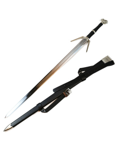 A espada de prata forjada à mão de Geralt, The Witcher III Wildhunt