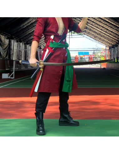 Espada Dracule Mihawk One Piece Cosplay Gigante Em Aço