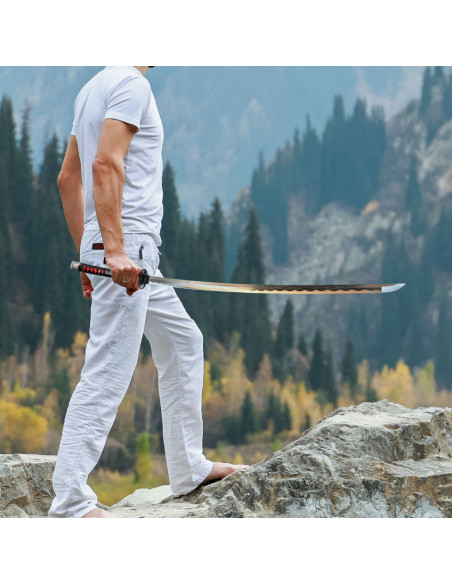 Conjunto de katanas forjadas à mão...