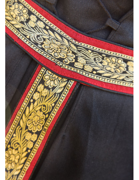 Cinto feminino medieval em tecido com...
