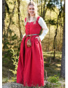 Vestido Medieval Sem Mangas Red Lene
