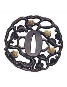 Tsuba John Lee Brilho Dourado