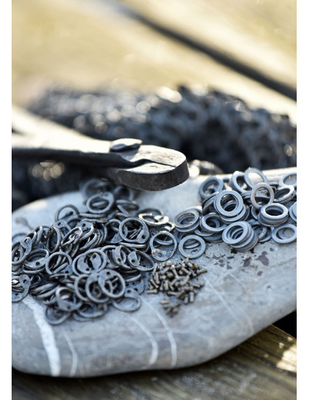 Saco de 1 kg de anéis de cota de...