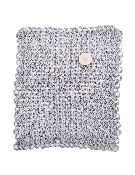 Cota de malha de alumínio 20 x 20 cm,...