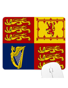 Mouse Pad com Bandeira da Casa Real Britânica (23,5 x... 2