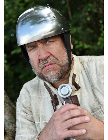 Capacete medieval funcional simples...