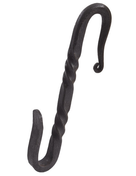 Gancho de cinto de aço forjado à mão
