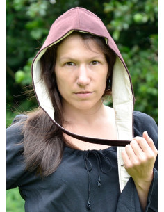 Chapéu alto medieval em lã, várias cores