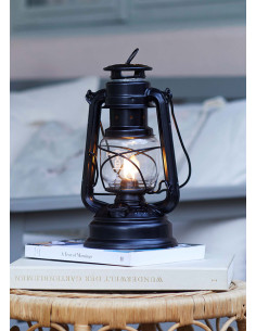 Lâmpada a óleo Feurhand Storm 276, acabamento em preto fosco 2