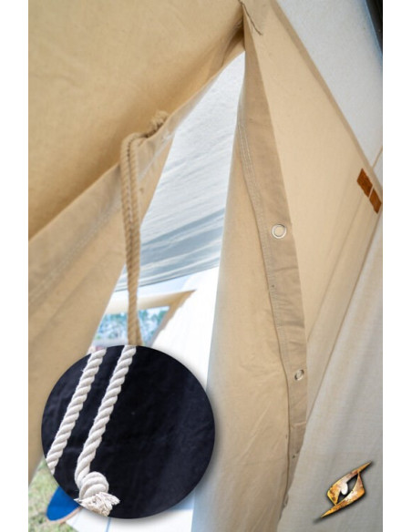 Tenda medieval preta para guerreiros...