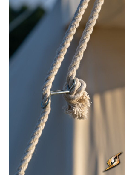 Tenda medieval preta para guerreiros...