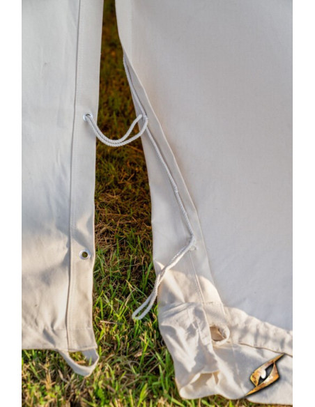 Tenda medieval preta para guerreiros...