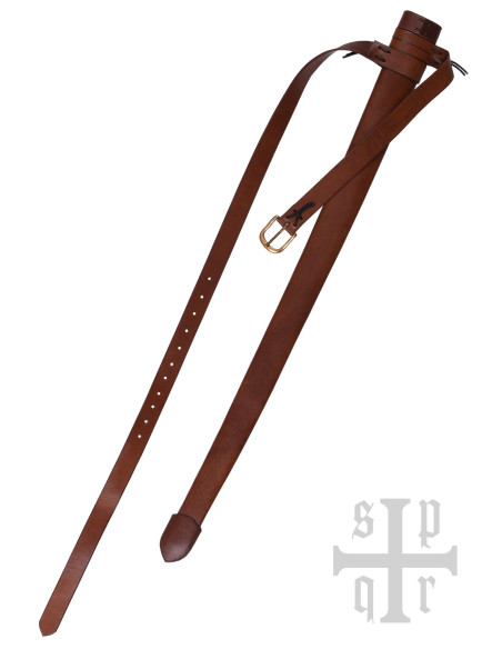 Bainha curta com cinto para espada...