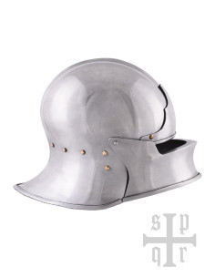 Capacete funcional gótico tipo Sallet, S. XV 2