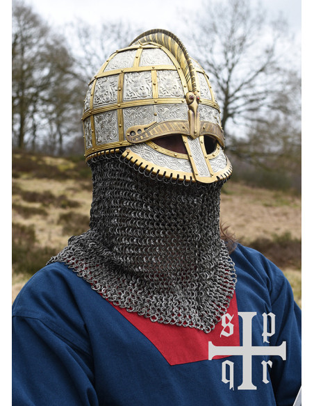 Capacete Viking decorado Valsgärde,...