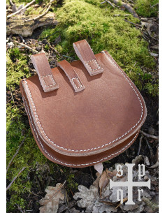 Bolsa de couro Viking modelo Tarsoly 2