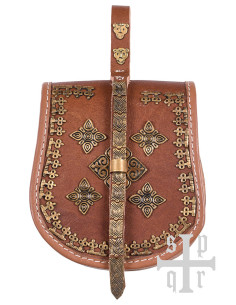 Bolsa de couro Viking modelo Birka