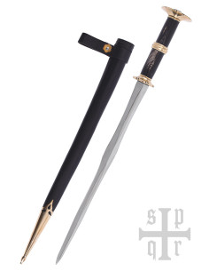 Adaga longa alemã tipo Rondel com bainha, s. décimo quinto