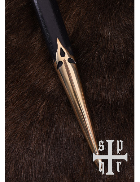 Adaga longa alemã tipo Rondel com...