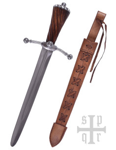 Adaga medieval para prática tipo Lansquenete