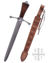 Adaga medieval para prática tipo Lansquenete