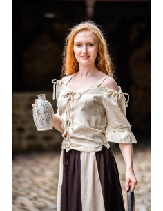 Camisola medieval natural Prina 2