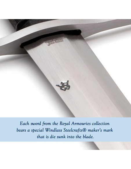 Espada inglesa ou francesa de duas...