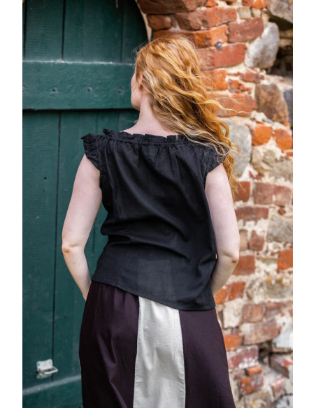 Lotte blusa medieval de verão sem...