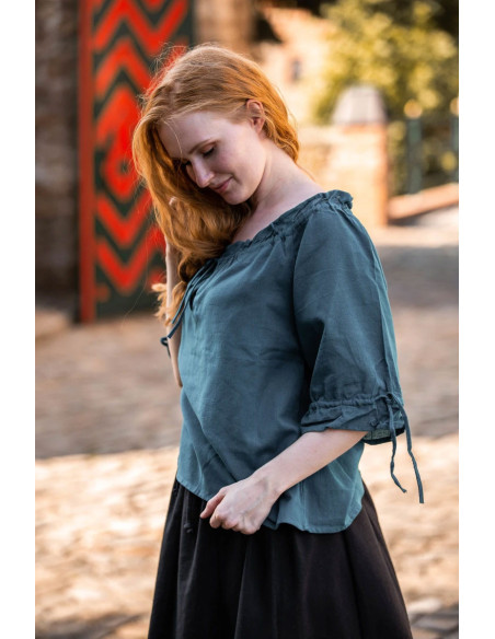 blusa medieval para mulheres