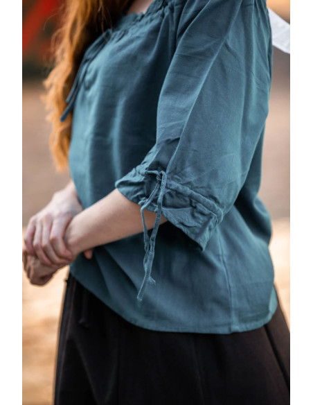 blusa medieval para mulheres