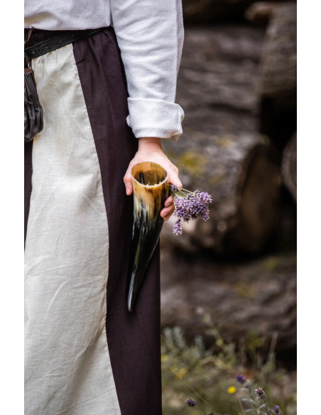 Saia medieval modelo Diana, natural...