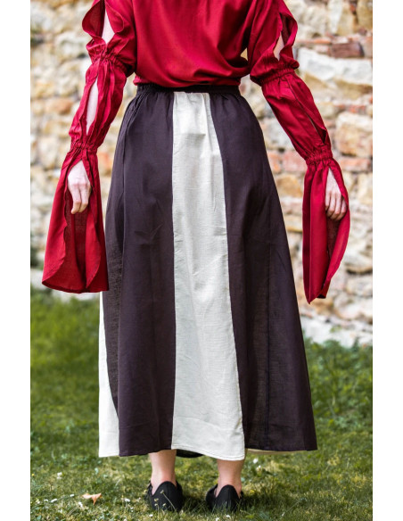 Saia medieval modelo Diana, natural...