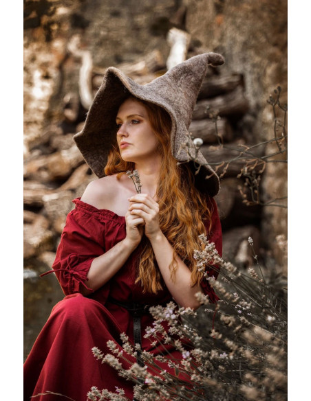 Chapéu de bruxa modelo Glinda, cor...