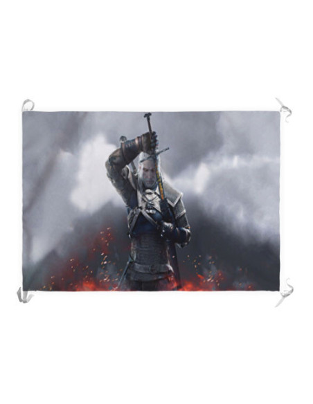 Banner-Bandeira Geralt de Rivia, The...
