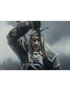 Banner-Bandeira Geralt de Rivia, The Witcher (70x100 cms.) 2